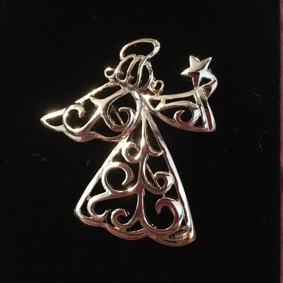 Christmas Angel Pin - Picture 1 of 3